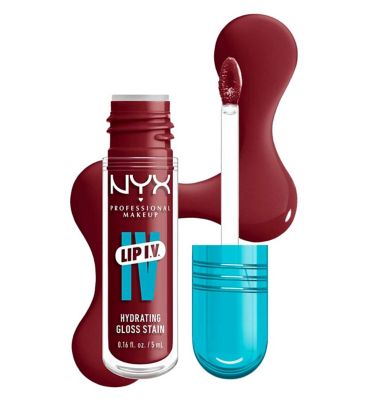 NYX Professional Makeup Lip IV Hydrating Gloss Stain, Lip Gloss