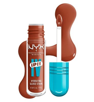 NYX Professional Makeup Lip IV Hydrating Gloss Stain, Lip Gloss