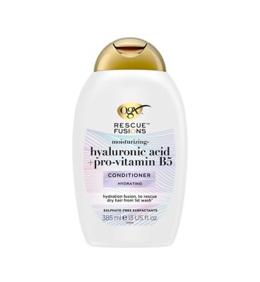 OGX Rescue Fusions Hyaluronic Acid + pro-vitamin B5 hydrating Conditioner 385ml