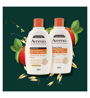 Aveeno Apple Cider Vinegar Shampoo 500ml