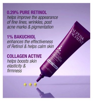 Super Facialist Retinol Resurfacing Concentrate 30ml