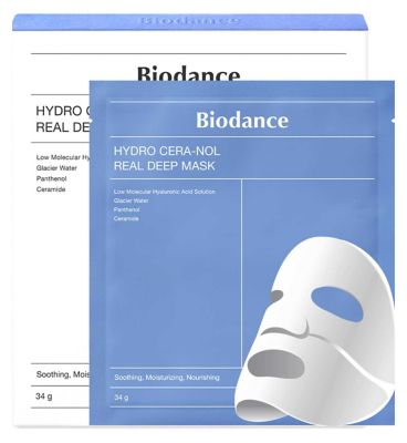 Biodance Hydro Cera-nol Real Deep Mask 4 Sheets x 1.19 oz (34g)