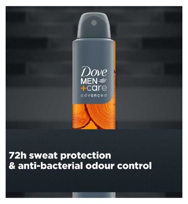 Dove Men+Care Sandalwood+Vanilla 72hr Deodorant Spray 200ml