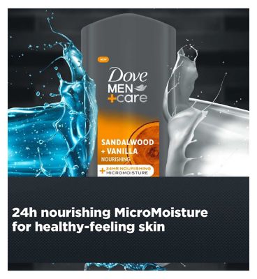 Dove Men+Care Eucalyptus + Mint 3-in-1 Hair, Face & Body Wash 400ml