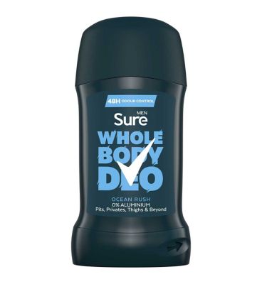 Sure Men Ocean Rush 48hr Whole Body Deodorant Stick 50ml