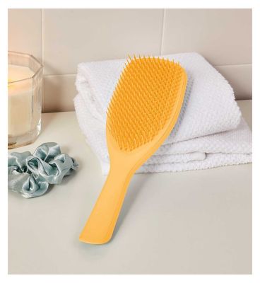 Tangle Teezer The Large Ultimate Detangler Naturally Curly Daffodil Yellow