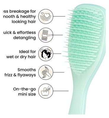 Tangle Teezer Mini Ultimate Detangler Fine & Fragile Jade Lagoon