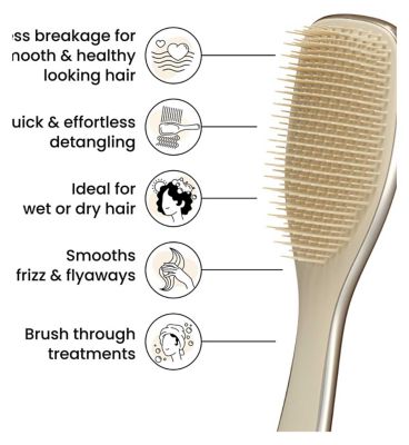 Tangle Teezer The Ultimate Detangler Chrome Champagne Gold