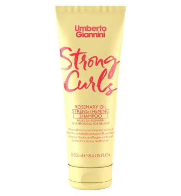 Umberto Giannini Strong Curls Rosemary Oil Shampoo 250ml