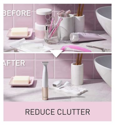 Panasonic 5-in-1 Body & Bikini Trimming Kit, Wet & Dry, Powerful Motor for Comfortable Trimming, ES-WM31 Portable Body Care Tool