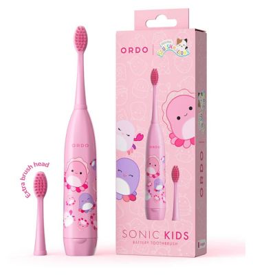 Ordo Sonic kids Battery Toothbrush Squishmallows Auggie