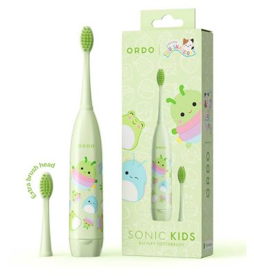 Ordo Sonic kids Battery Toothbrush Squishmallows Rutabaga