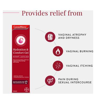 CanesMeno Menopause Care Vaginal Hydration and Comfort Gel 30ml