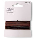 Boots Thin Ponybands Brown 10s