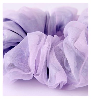 Boots Large Purple Scrunchie 1s