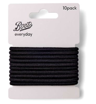 Boots Thick Ponybands Black 10s