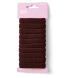 Boots Textured Hair Pony Band Brown 10s