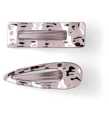 Boots Hair Clip Silver colour 2s