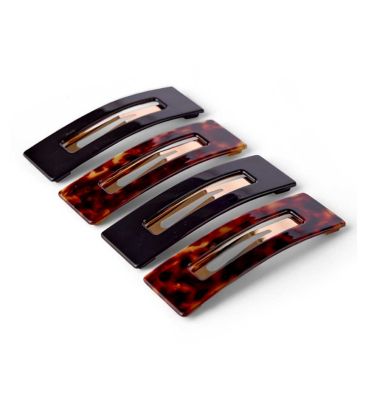 Boots Hair Snap Clip 4pk
