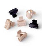 Boots Mini Jaw Clips Nude & Black 6s