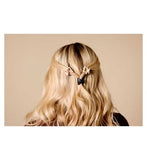 Boots Mini Jaw Clips Nude & Black 6s