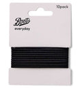 Boots Thin Ponybands Black 10s
