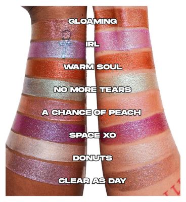 Made by Mitchell Comet Case Highlight Blush Palette and Vanity Bag