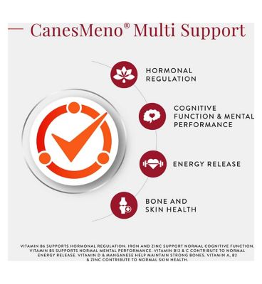 CanesMeno Menopause Support Multi Support Tablets 30s