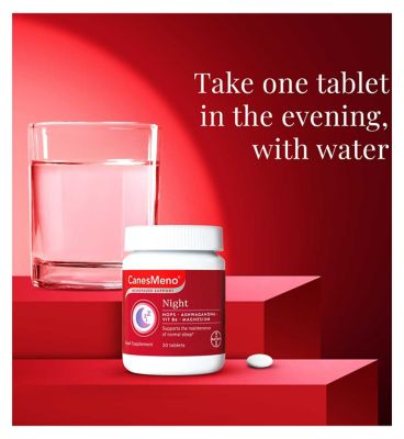 CanesMeno Menopause Support Night Tablets 30s