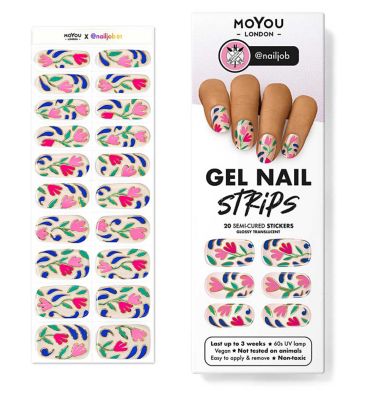 MoYou London Gel Nail Strip Nail Job 01