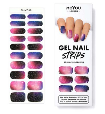 MoYou London Gel Nail Strip Far Far Away