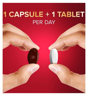Seven Seas JointCare + Collagen with Omega-3 and Glucosamine, 30 Capsules +30 Tablets