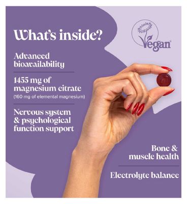 Novomins Magnesium Gummies Raspberry Flavour 60s
