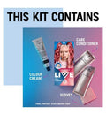 Schwarzkopf LIVE Ultra Brights Semi-permanent Hair Colour Dusty Rose 025 80ml