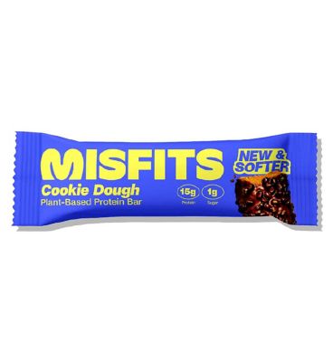 Misfits Plant-Based Cookie Dough Protein Bar 50g