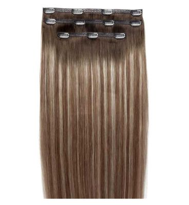 Beauty Works Deluxe Clip In Hair Extension 18 Inch St Tropez Blonde