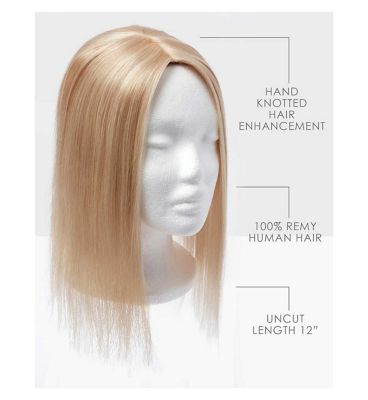 Beauty Works x Maya Jama Clip In Fringe Champagne Blonde