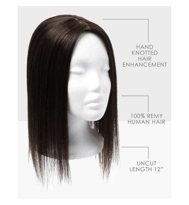 Beauty Works x Maya Jama Clip In Fringe Dark Chocolate