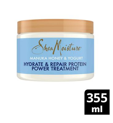 SheaMoisture Manuka Honey & Yogurt Hydrate + Repair power protein treatment 355ml