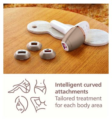 Philips Lumea 9900 Series, IPL Hair Removal Device with SkinAI Technology, 4 Attachments, Corded & Cordless Use, BRI951/01