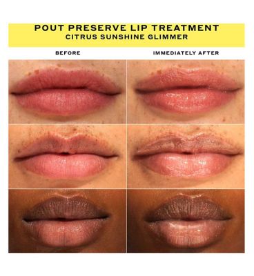 Ole Henriksen Pout Preserve Peptide Lip Treatment Citrus Sunshine Glimmer 12ml