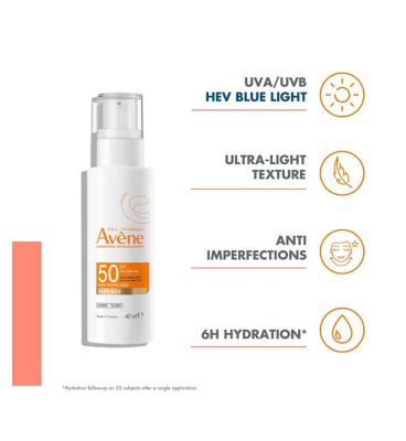 Avène Anti-Age SPF50 with Hyaluronic Acid for Ageing Skin 40ml