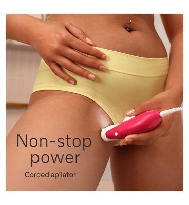 Braun Silk-épil 3, Corded Epilator For Hair Removal, Weeks Of Smooth Skin, 3-031