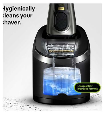 Braun Series 9 Pro+ 9467cc Electric Shaver with SmartCare Center and Refill Cartridges 4 Pack