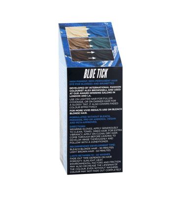 Bleach London blue tick super cool colour semi permanent hair colour150ml