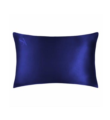 Silk Addict 100% Mulberry Silk Pillowcase Navy