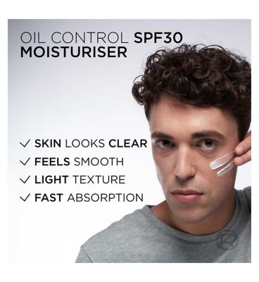 L'Oréal Men Expert Derma Control Moisturiser with SPF30 40ml