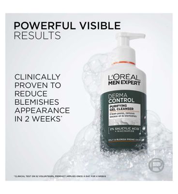 L'Oréal Men Expert Derma Control Cleansing Gel 260ml