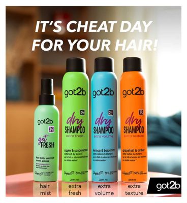 got2b Get Fresh Dry Shampoo Hair Mist 150ml