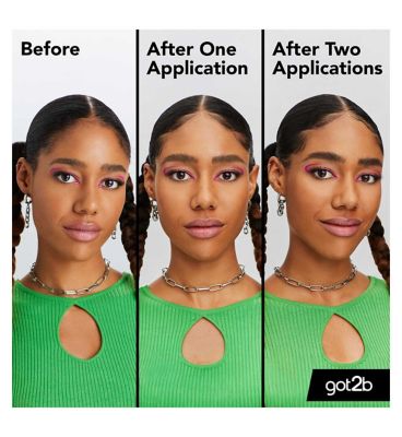 got2b Glued 4 brows & Edges Tinted Black 16ml